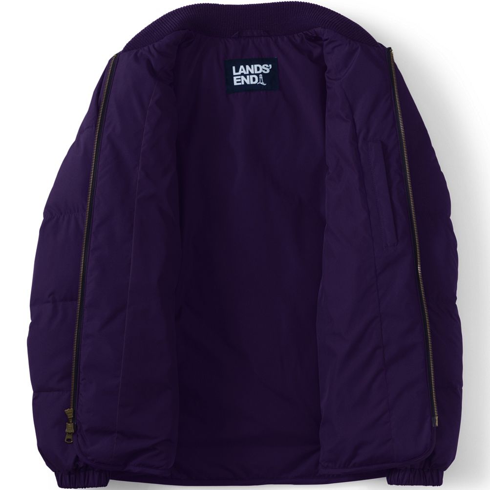 Lands end shop bomber jacket