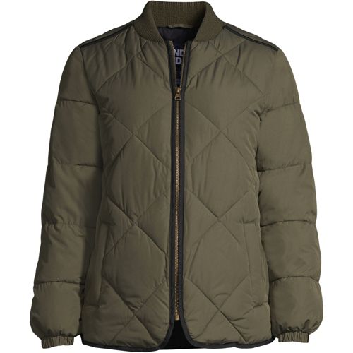 Lands end 2025 bomber jacket