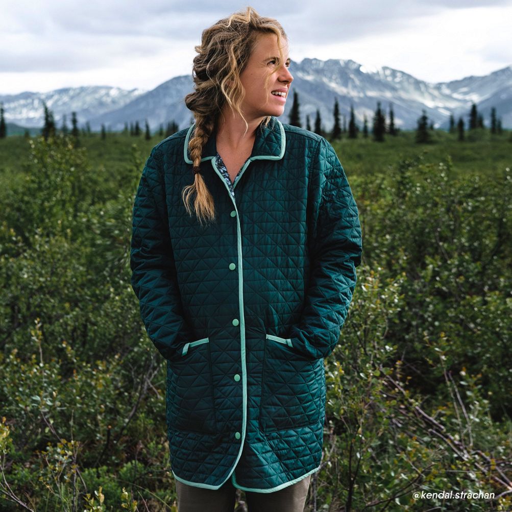 Women's Insulated Reversible Barn Coat | Lands' End