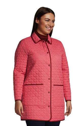lands end plus size womens coats
