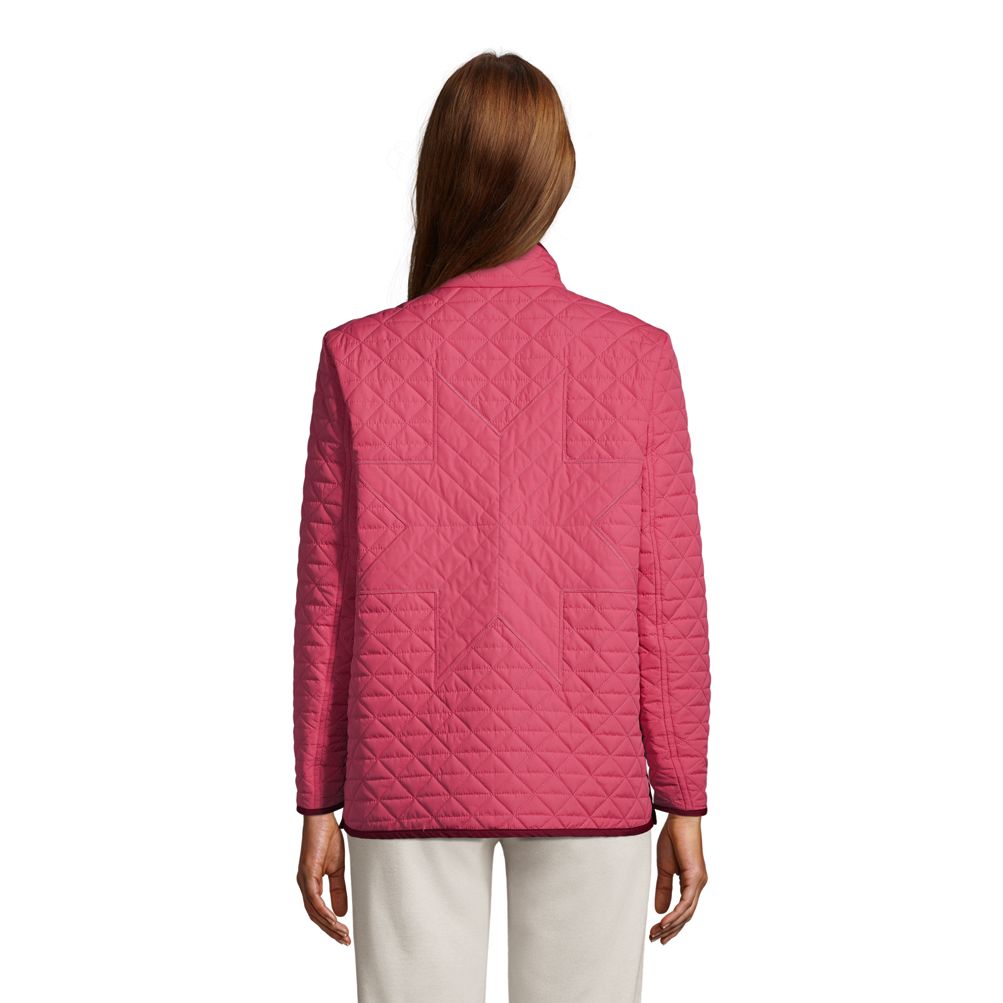 Women's Insulated Quilted Snap Neck Pullover