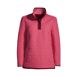 Women's Plus Size Insulated Quilted Snap Neck Pullover, Front