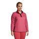 Women's Plus Size Insulated Quilted Snap Neck Pullover, alternative image