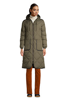 Women's ThermoPlume Quilted Long Coat