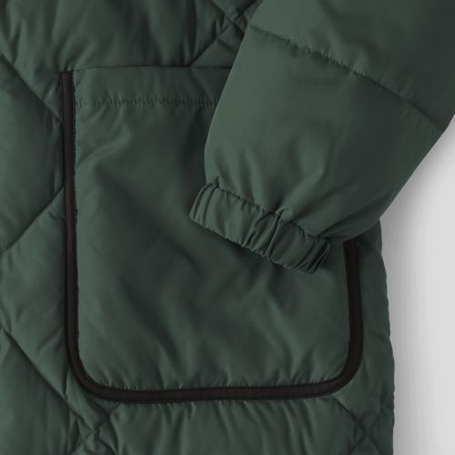 Women's FeatherFree Insulated Diamond Quilted Maxi Coat, alternative image
