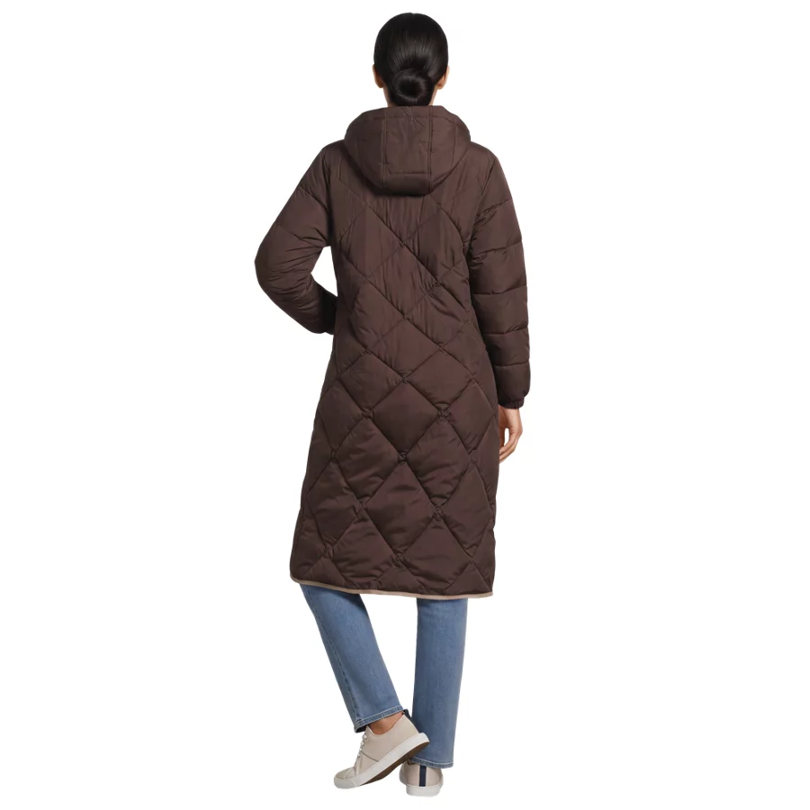 Women's Featherfree Insulated Diamond Quilted Maxi Coat