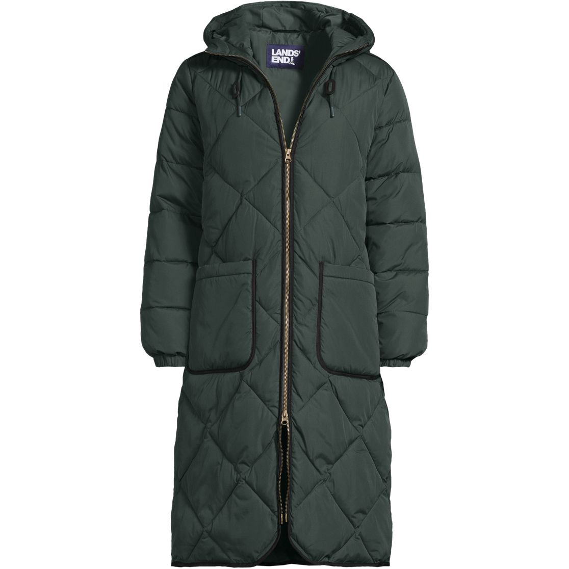 Women's FeatherFree Insulated Diamond Quilted Maxi Coat