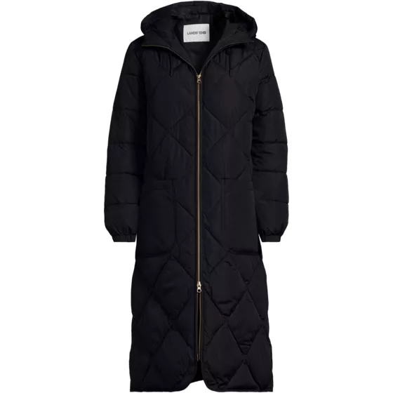 Women's FeatherFree Insulated Diamond Quilted Maxi Coat - primary