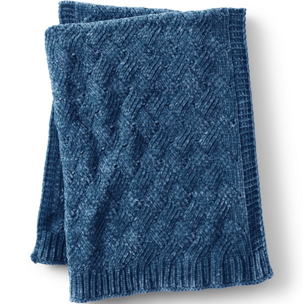 Chenille throw discount