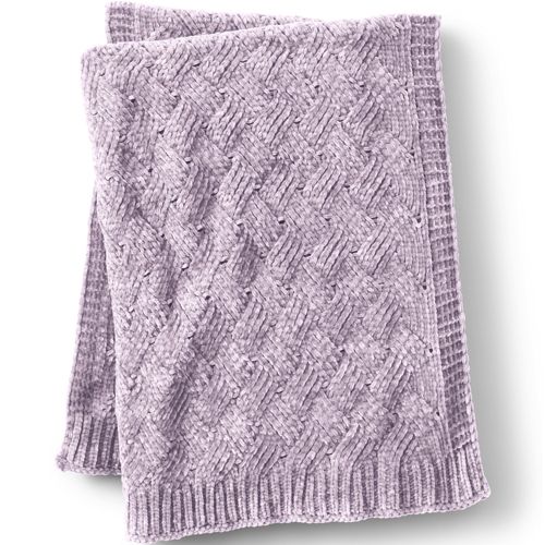 Saro Lifestyle Knitted Christmas Throw Blanket