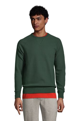 Sweatshirt Gaufré Ras-du-Cou, Homme Stature Standard
