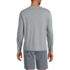 Men's Long Sleeve Cotton Supima Henley, Back