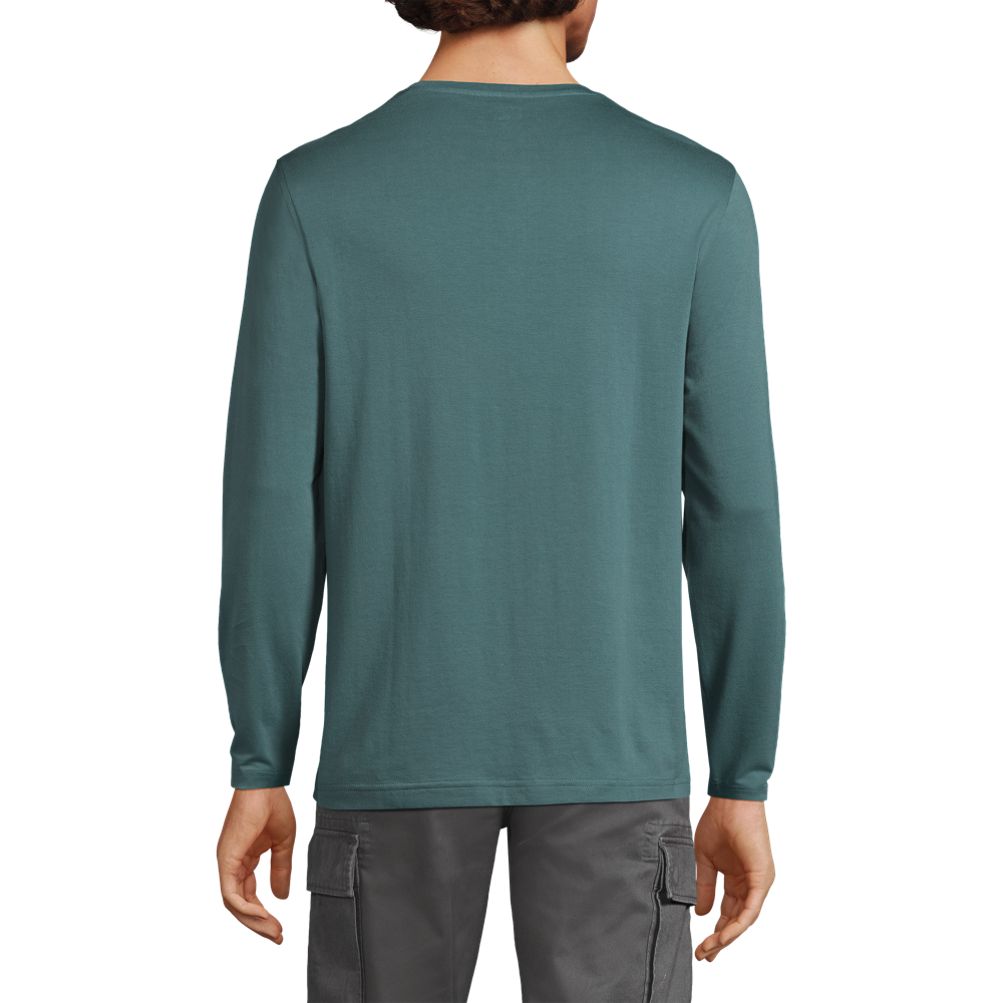 Men's Long Sleeve Comfort-First Thermal Waffle Henley