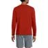 Men's Long Sleeve Cotton Supima Henley, Back