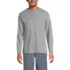 Men's Long Sleeve Cotton Supima Henley, Front