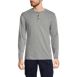 Men's Long Sleeve Cotton Supima Henley, Front