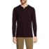Men's Long Sleeve Cotton Supima Henley, Front