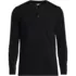 Men's Tall Long Sleeve Cotton Supima Henley, Front