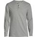 Men's Long Sleeve Cotton Supima Henley, Front