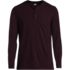 Men's Long Sleeve Cotton Supima Henley, Front