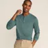 Men's Tall Long Sleeve Cotton Supima Henley, alternative image