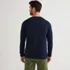 Men's Long Sleeve Cotton Supima Henley, Back