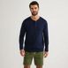 Men's Long Sleeve Cotton Supima Henley, Front