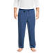 Men's Big and Tall Poplin Pajama Pants, Front