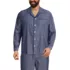 Men's Big and Tall Essential Pajama Shirt, Front
