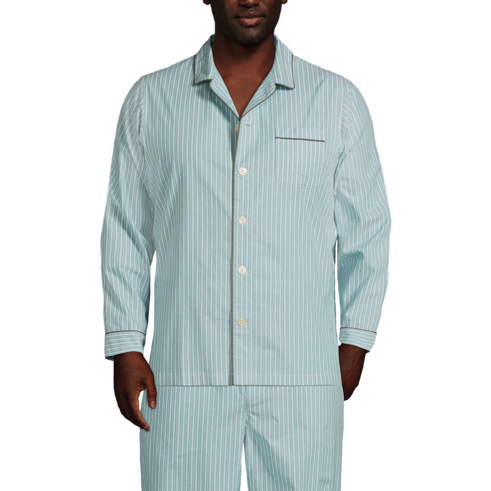 Men's 2pc Plaid Joggers And Long Sleeve Crewneck T-shirt Pajama