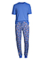 Pyjama 2 Pièces en Jersey de Coton Stretch, Homme Stature Standard