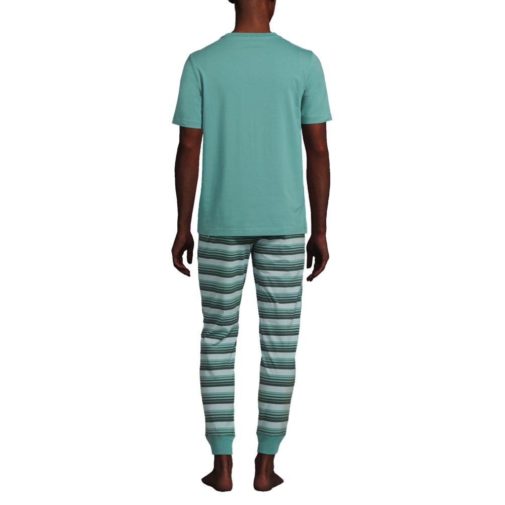 Men's Knit Jersey Pajama Sleep Set