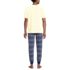 Men's Knit Jersey Pajama Sleep Set, Back