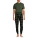 Men's Knit Jersey Pajama Sleep Set, Front