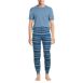 Men's Knit Jersey Pajama Sleep Set, Front