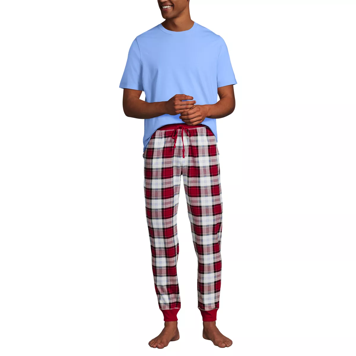 Men's Knit Jersey Pajama Sleep Set