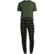 Men's Knit Jersey Pajama Sleep Set, Front