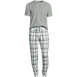 Men's Knit Jersey Pajama Sleep Set, Front