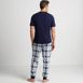 Men's Knit Jersey Pajama Sleep Set, Back