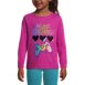 Girls Long Sleeve Graphic Tee, Front
