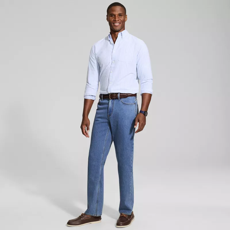 Men's Stretch Traditional Fit Jean, alternative image