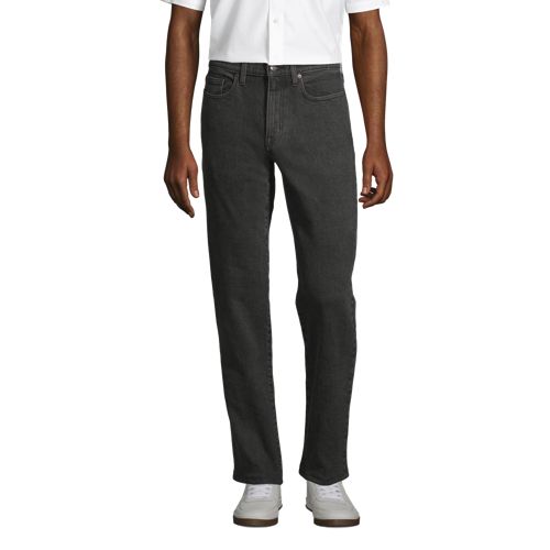 Men's Traditional Fit Comfort-First Jeans Washed Black