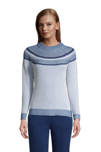 Women's Drifter Shaker Easy Fit Mock Neck Tunic Sweater