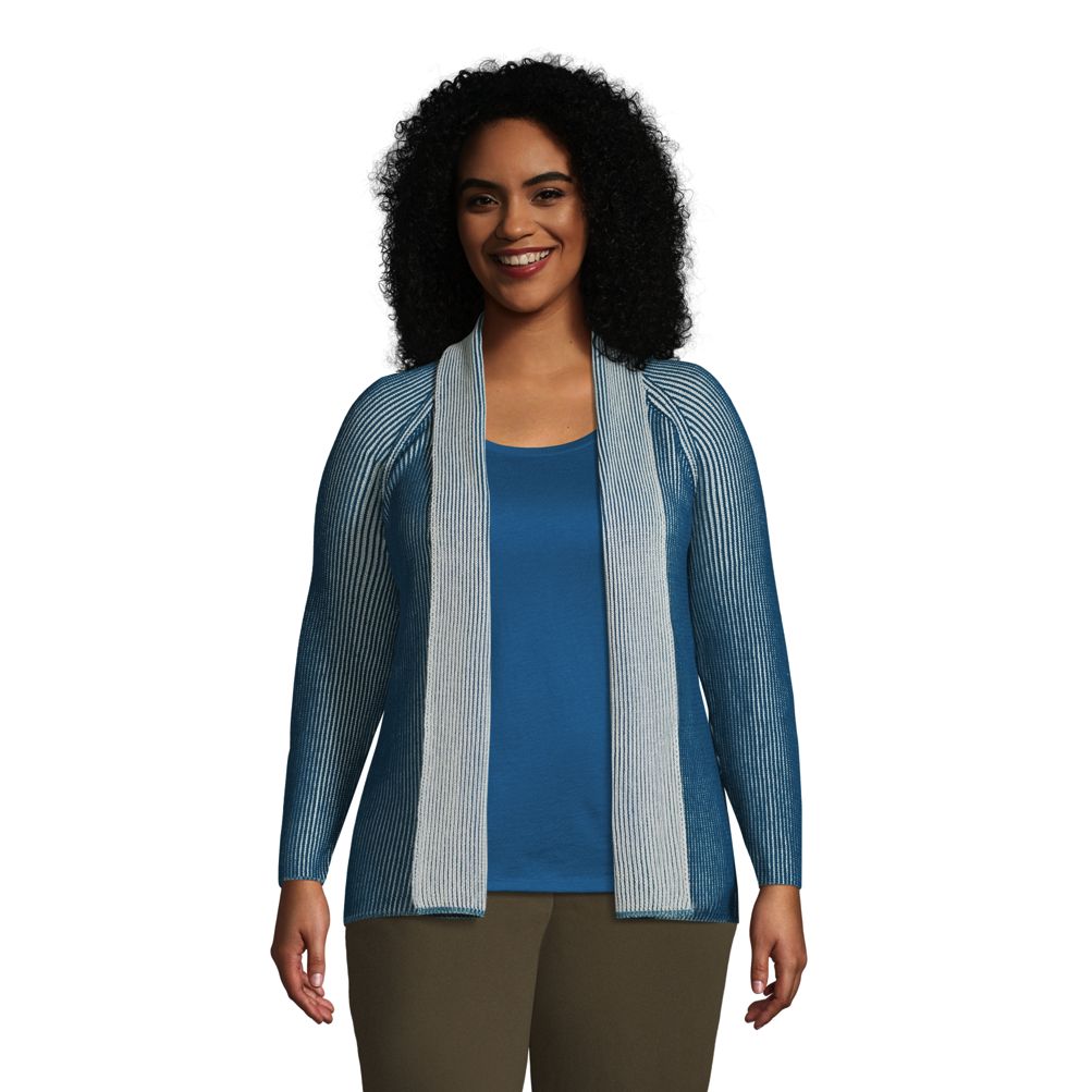 Plus size shop teal sweater