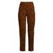 Women's Petite Starfish Mid Rise Elastic Waist Pull On Utility Ankle Pants, Front