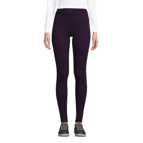 LANDS' END MT(10-12) Active High Rise Compression Pocket Leggings