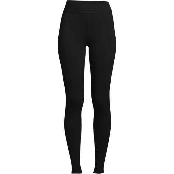 Women's Plus Size High Rise Serious Sweats Fleece Lined Pocket Leggings - primary