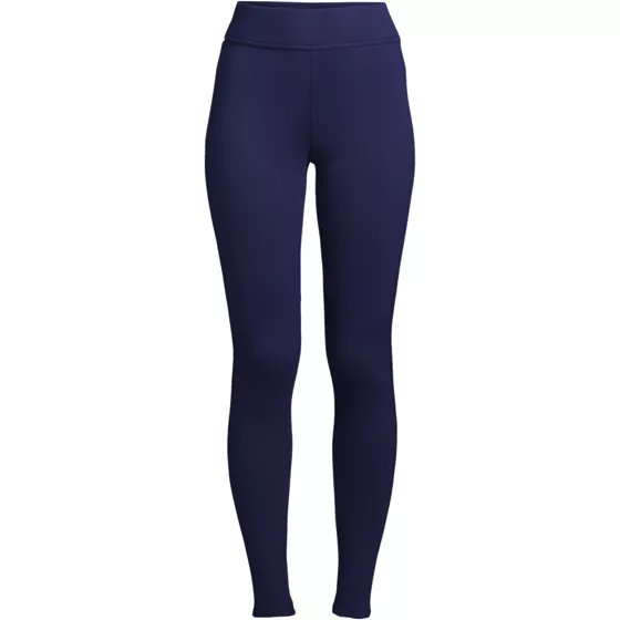 Women's Plus Size High Rise Serious Sweats Fleece Lined Pocket Leggings - primary