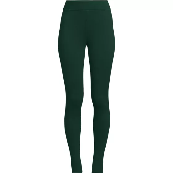 Women's Plus Size High Rise Serious Sweats Fleece Lined Pocket Leggings - primary