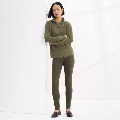 Women's High Rise Serious Sweats Fleece Lined Pocket Leggings